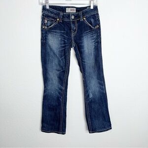 MEK Denim Jeans Women 26 Bootcut New Oaxaca Short 28” Western CL